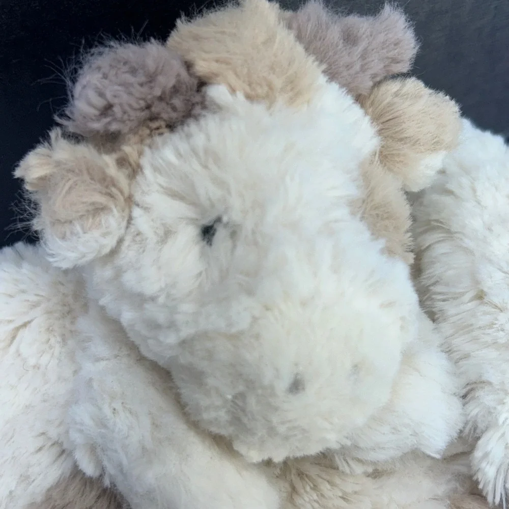Plush Cow Baby Cream Mary Meyer Security Blanket Lovey Marshmallow Zoo 13